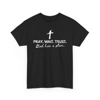 Load image into Gallery viewer, Pray. Wait. Trust. T-Shirt
