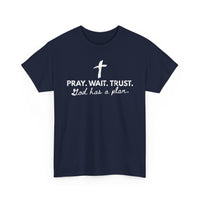 Load image into Gallery viewer, Pray. Wait. Trust. T-Shirt
