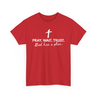 Load image into Gallery viewer, Pray. Wait. Trust. T-Shirt
